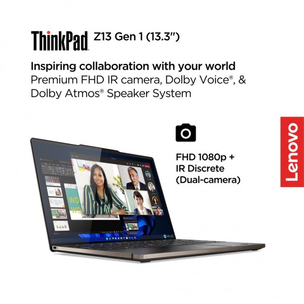 Lenovo ThinkPad Z13 Gen 1 3TID AMD Ryzen 7 PRO 6860Z Win11 Pro 32GB 1TB SSD 13.3