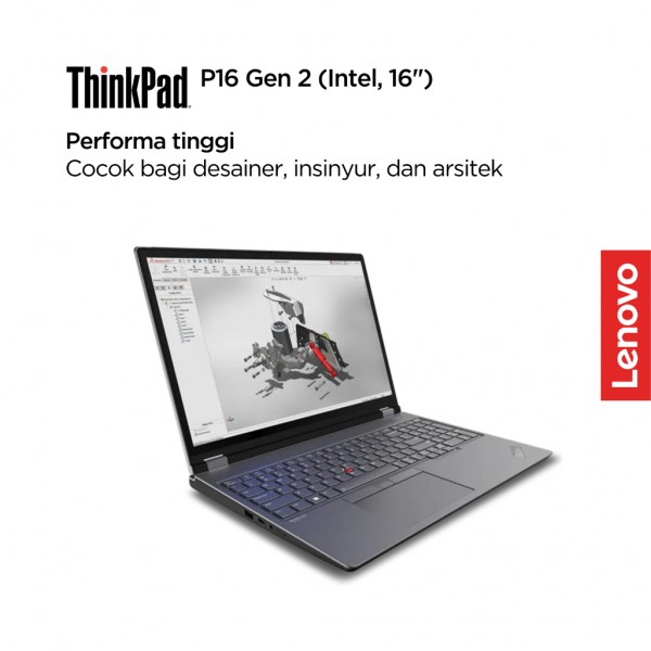 Lenovo ThinkPad P16 Gen 2 4200 Intel Core i9 13950HX vPro Win11 Pro 32GB 1TB SSD Opal 2.0 NVIDIA RTX 3500 12GB 16